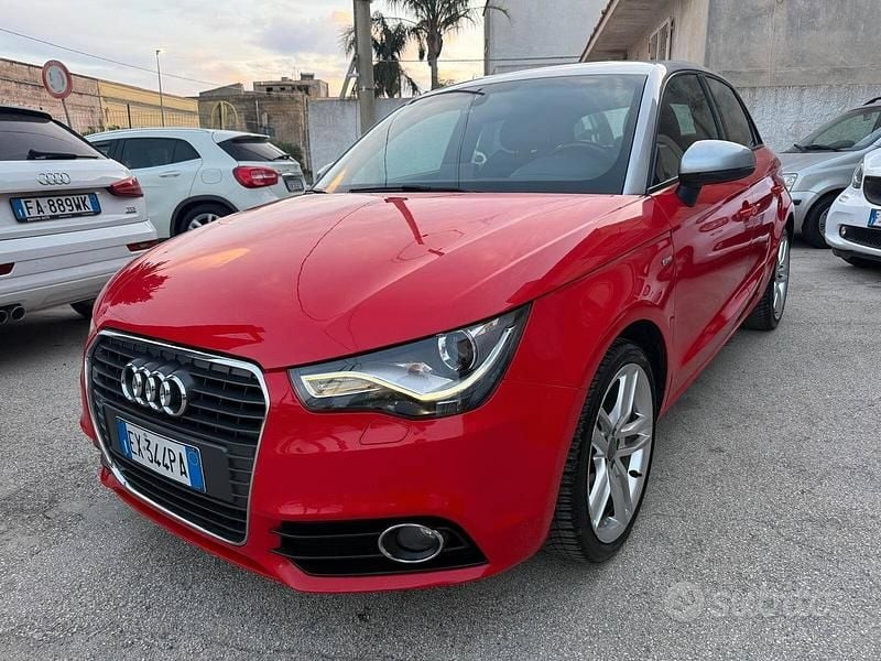 Grigio Usata 2014 Audi A1 S-Line Due volumi | 10.900 € (Buon prezzo) - Immagine 1/4
