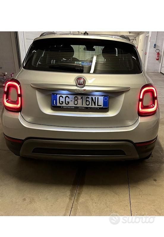 Usata Fiat 500X Cross 130 CV (95 kW) 2021 Grigio SUV