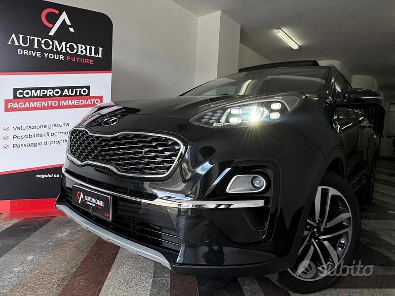 Usata Kia Sportage 115 CV (84 kW) 2019 Nero SUV