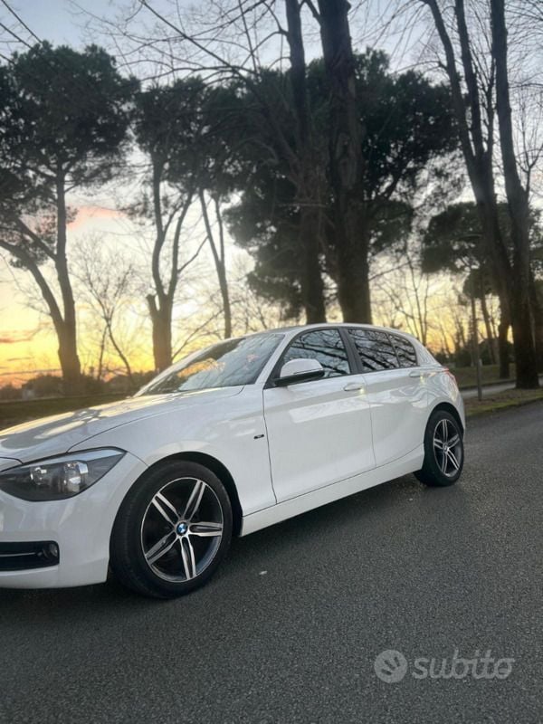Usata BMW 118 143 CV (105 kW) 2013 Bianco Utilitaria