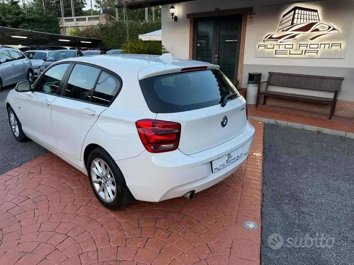 Usata BMW 118 Comfort Edition 143 CV (105 kW) 2012 Bianco Utilitaria