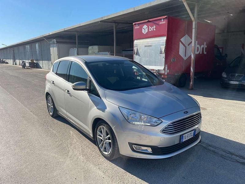 Usata Ford C-MAX Titanium S 120 CV (88 kW) 2017 Argento Monovolume