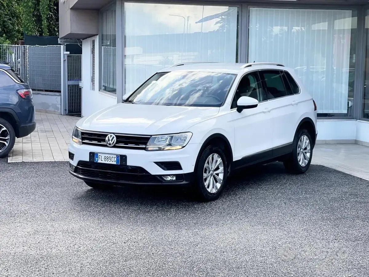 Usata VW Tiguan 150 CV (110 kW) 2017 Bianco SUV