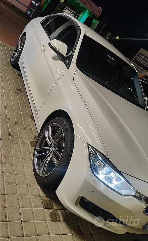 Usata BMW 316 116 CV (85 kW) 2013 Bianco Berlina