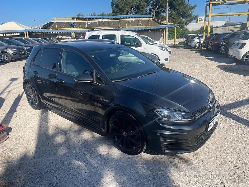 Usata VW Golf VII GTD 184 CV (135 kW) 2018 Nero Berlina