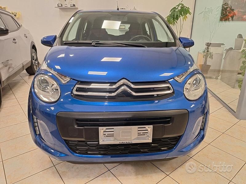Usata Citroën C1 Feel 72 CV (52 kW) 2019 Blu/azzurro Utilitaria
