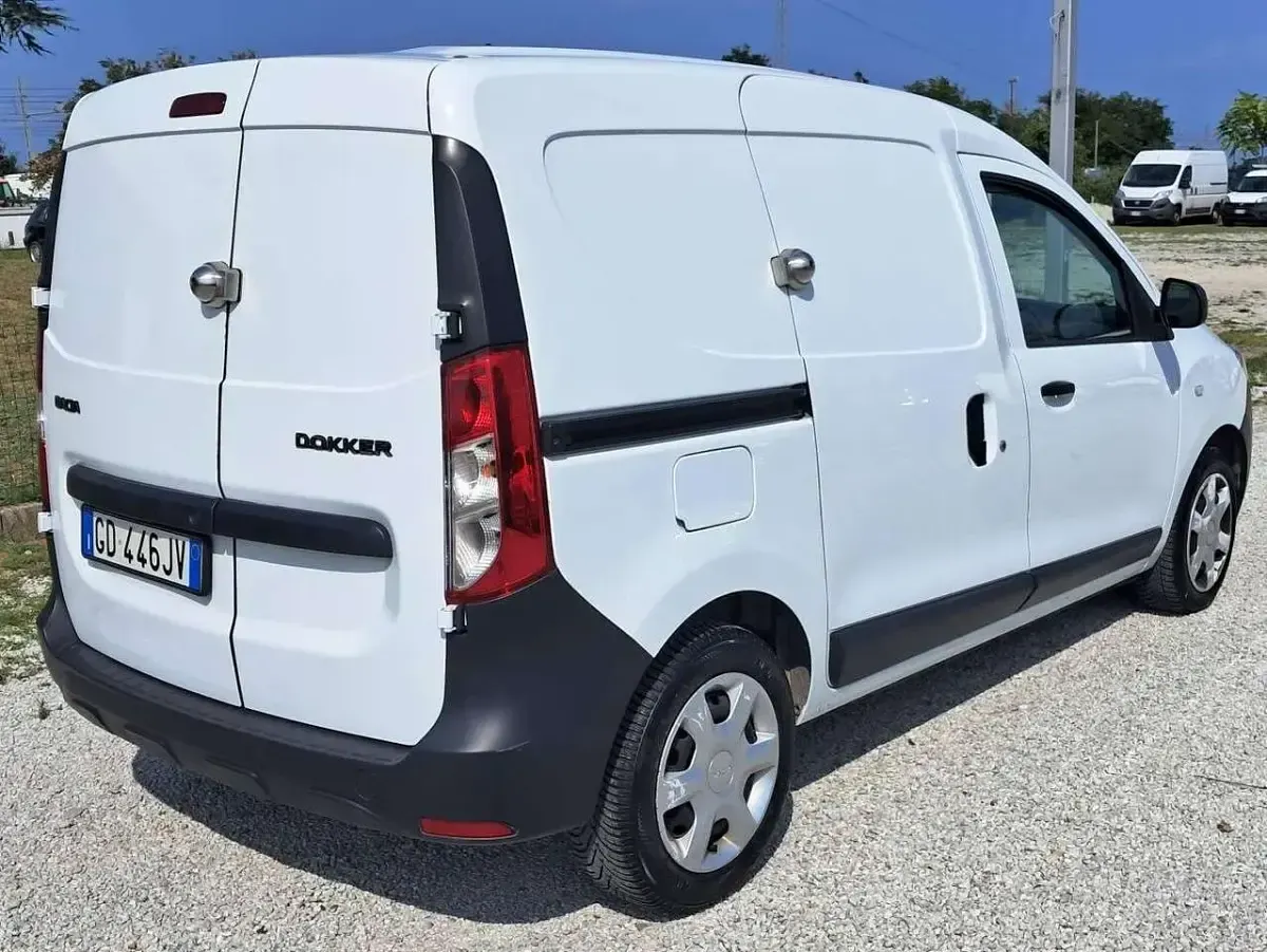 Usata Dacia Dokker 109 CV (80 kW) 2020 Bianco Monovolume