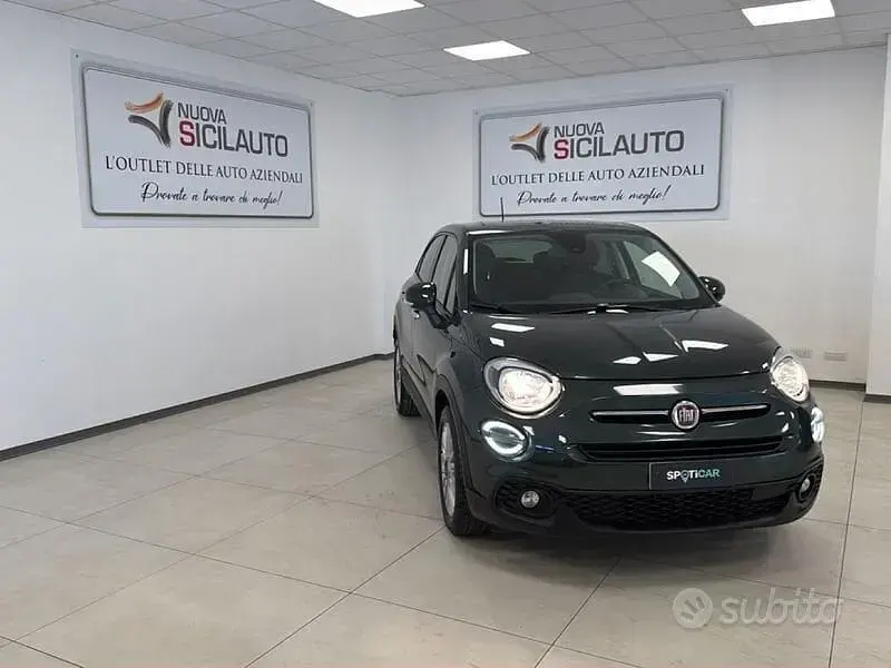 Usata Fiat 500X 120 CV (88 kW) 2022 Verde SUV