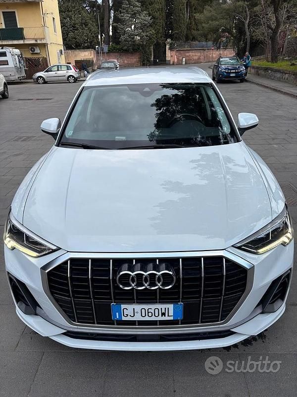 Usata Audi Q3 S-Line 150 CV (110 kW) 2022 Bianco SUV