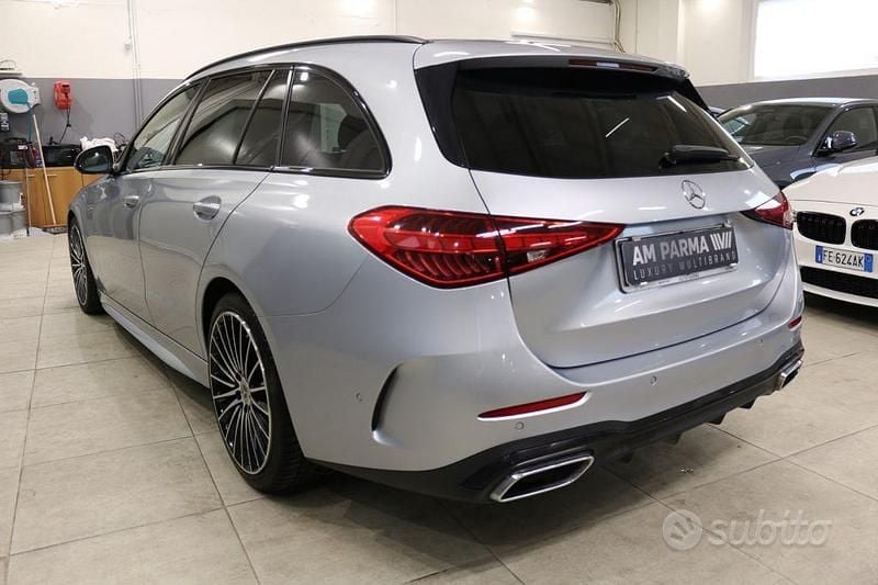 Usata Mercedes C300e Premium 265 CV (194 kW) 2022 Grigio Station wagon