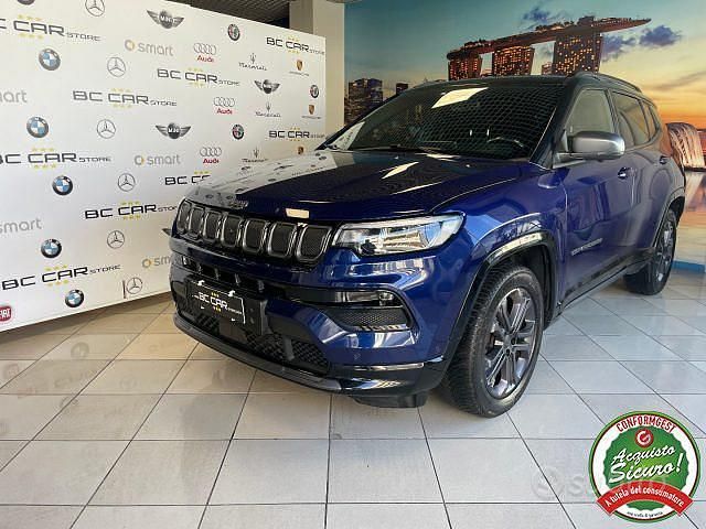 Usata Jeep Compass 80th Anniversary 131 CV (96 kW) 2021 Blu SUV