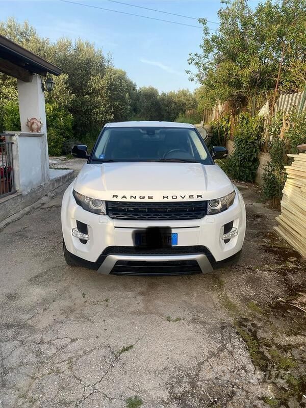 Usata Land Rover Range Rover evoque 190 CV (139 kW) 2012 Bianco SUV
