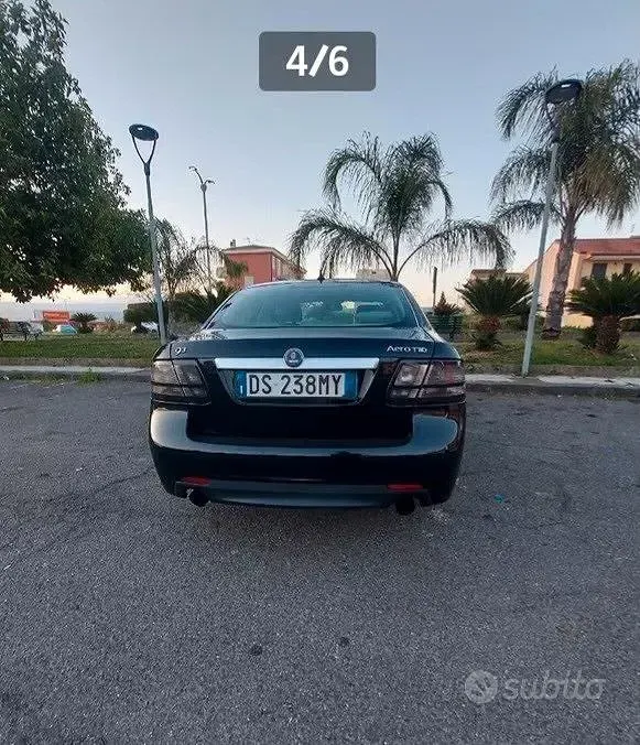 Usata Saab 9-3 Aero 180 CV (132 kW) 2008 Nero Berlina