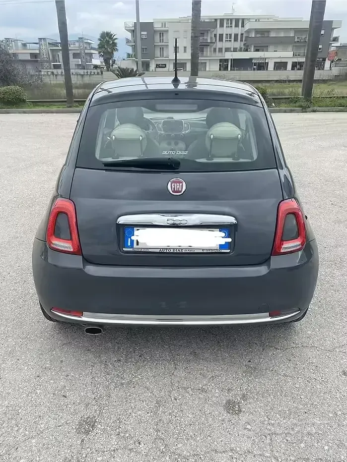Usata Fiat 500 69 CV (50 kW) 2018 Grigio Berlina