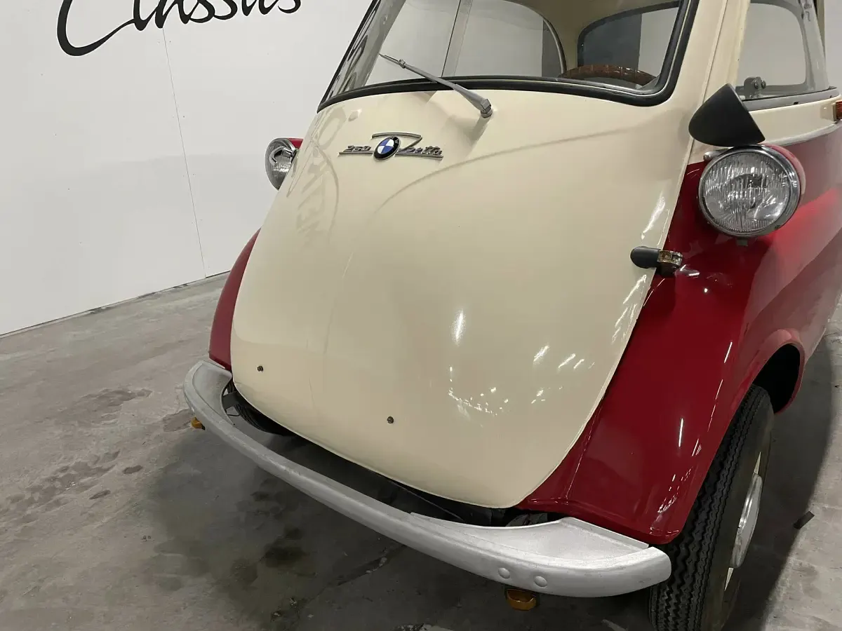 Usata BMW Isetta 250 Comfort Edition 12 CV (8 kW) 1955 Rosso Coupé