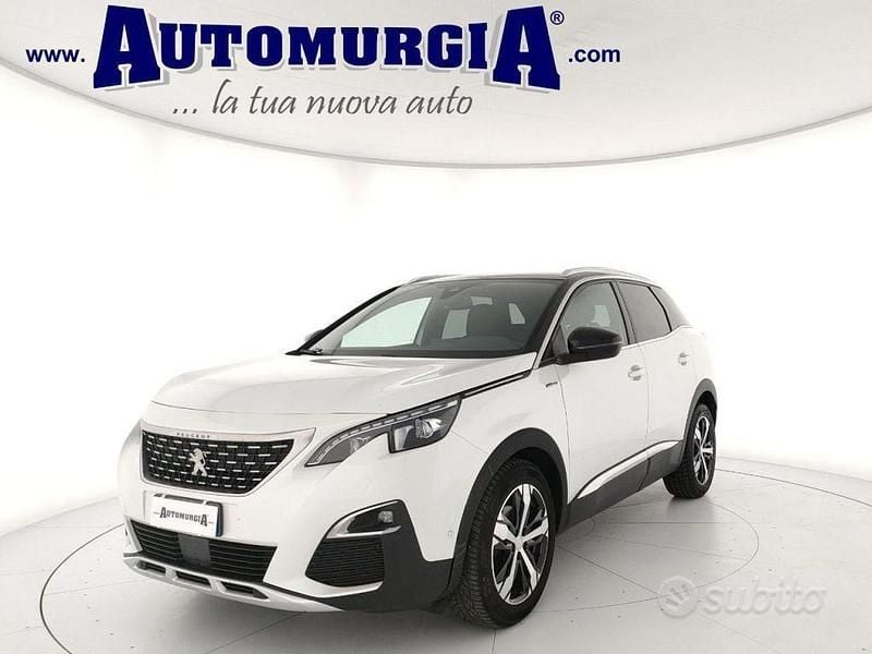 Usata Peugeot 3008 GT-line 131 CV (96 kW) 2020 Bianco SUV