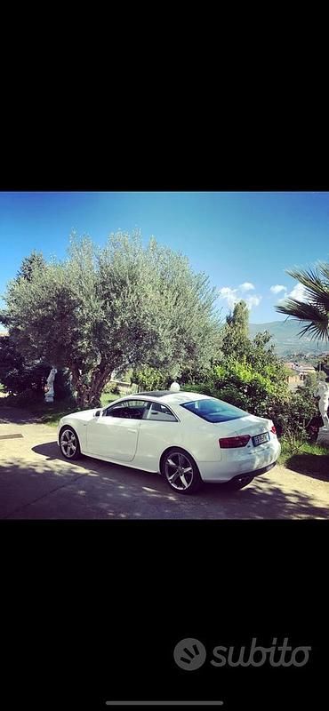 Usata Audi A5 2010 Bianco Coupé