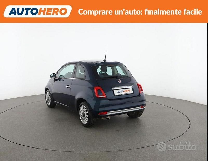 Usata Fiat 500 Lounge 69 CV (50 kW) 2019 Blu Utilitaria