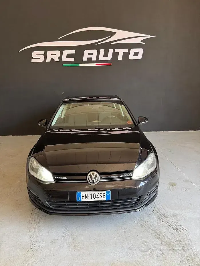 Usata VW Golf VII Highline 110 CV (80 kW) 2014 Nero Berlina