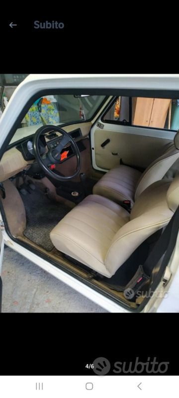 Usata Fiat 126 24 CV (17 kW) 1980 Bianco Utilitaria