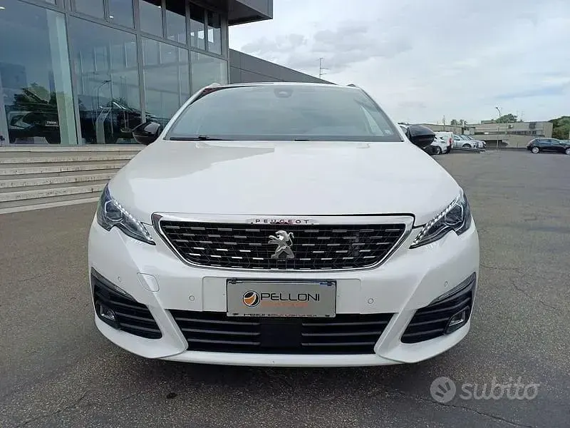 Usata Peugeot 308 SW GT-line 131 CV (96 kW) 2019 Bianco Station wagon