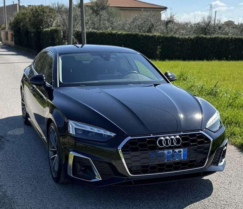 Usata Audi A5 Sportback S-Line 163 CV (119 kW) 2022 Nero Utilitaria