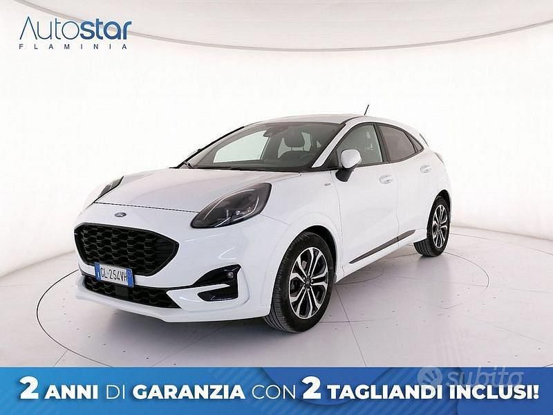 Bianco Usata 2022 Ford Puma ST-Line SUV | 15.300 € (Ottimo prezzo) - Immagine 1/4