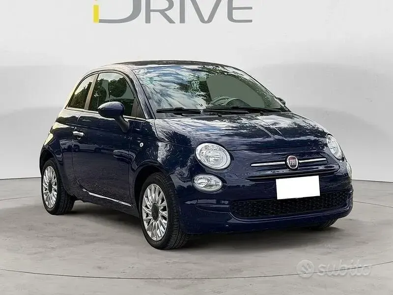 Usata Fiat 500 69 CV (50 kW) 2019 Blu Berlina