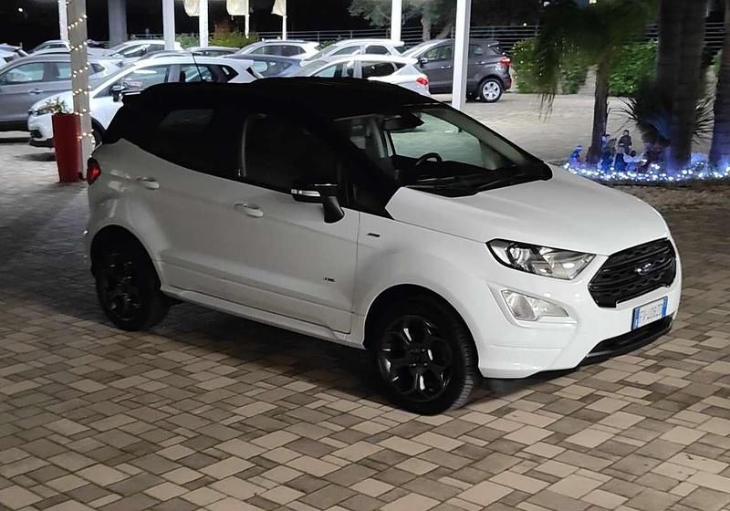 Usata Ford Ecosport ST-Line 125 CV (91 kW) 2019 Bianco SUV