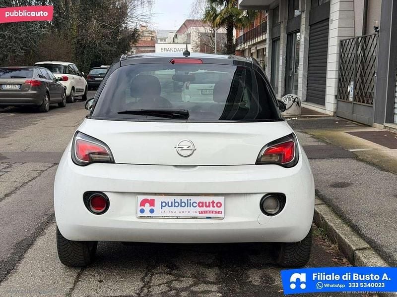 Usata Opel Adam 87 CV (63 kW) 2014 Bianco Utilitaria