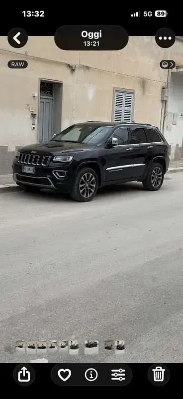 Usata Jeep Grand Cherokee Overland 241 CV (177 kW) 2013 SUV