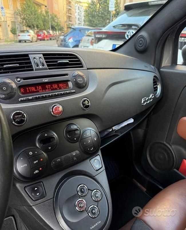 Usata Abarth 595 Competizione 180 CV (132 kW) 2015 Grigio Cabrio