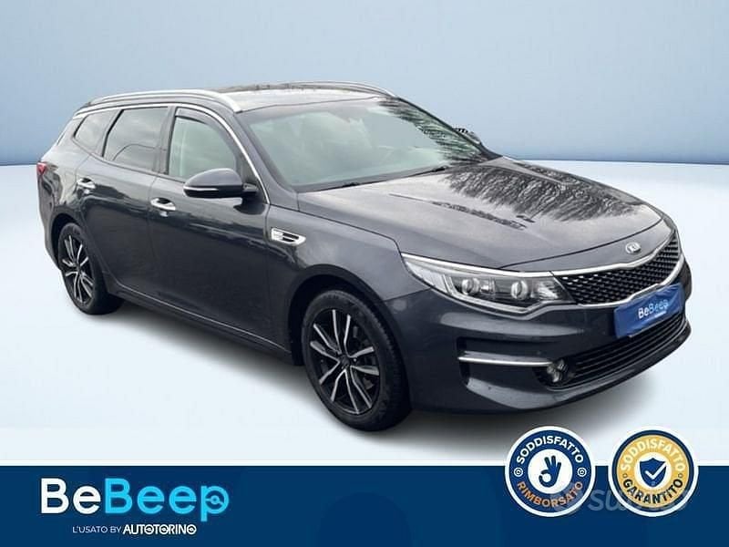 Usata Kia Optima 141 CV (103 kW) 2017 Antracite metallizzato Station wagon