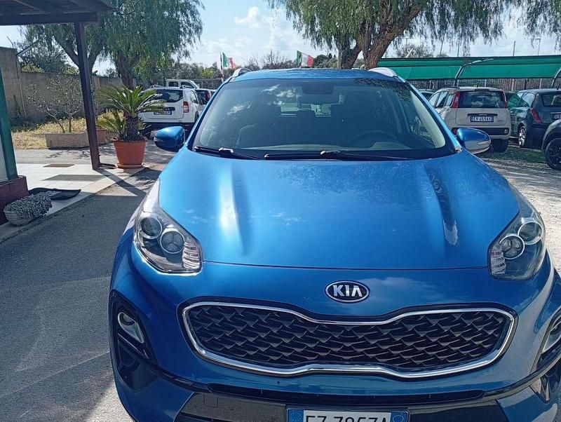 Usata Kia Sportage 126 CV (92 kW) 2020 Blu/azzurro SUV