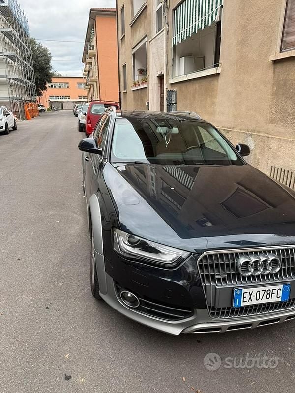 Usata Audi A4 Allroad 190 CV (139 kW) 2014 Blu Station wagon