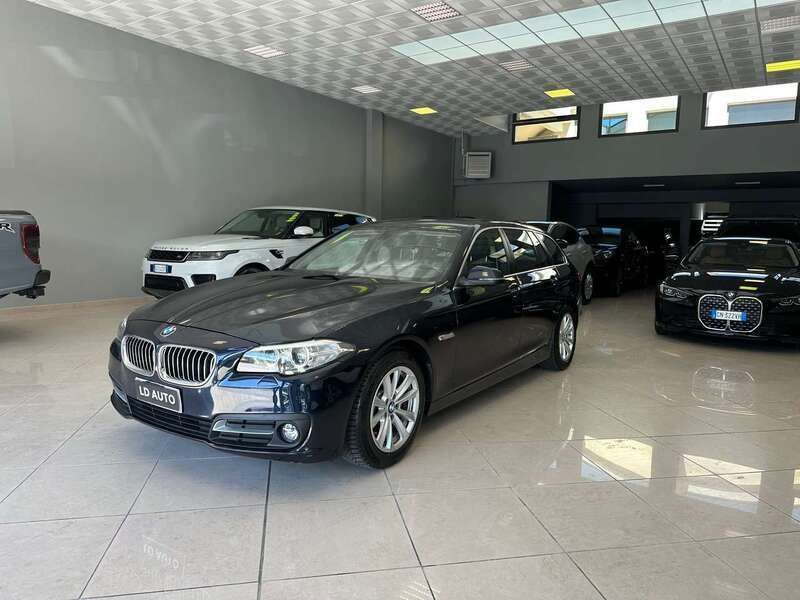 Usata BMW 520 190 CV (139 kW) 2016 Blu/azzurro Station wagon