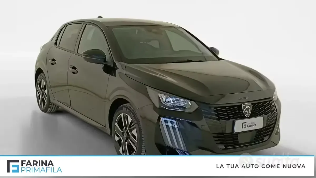 Usata Peugeot 208 Allure 101 CV (74 kW) 2025 Nero perla Utilitaria