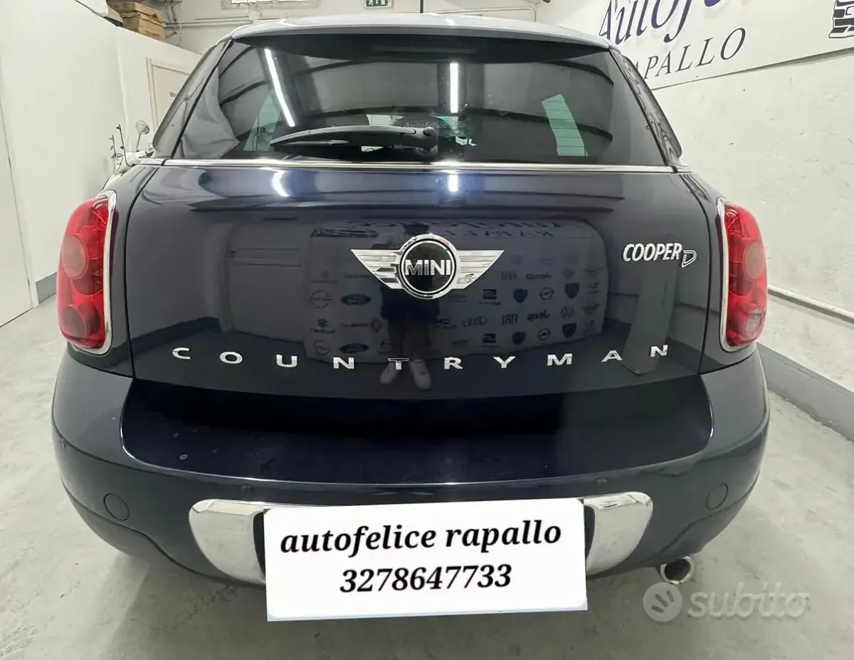 Usata Mini Park Lane Countryman 111 CV (81 kW) 2015 Bluazzurro SUV