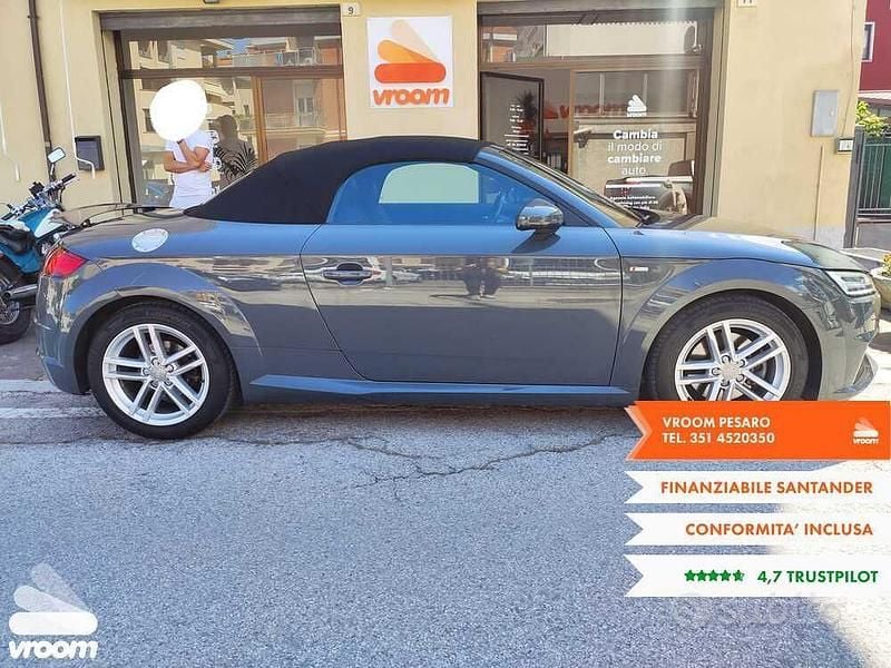 Second-hand Audi TT S-Line 180 CP (132 kW) 2017 Gri Coupe