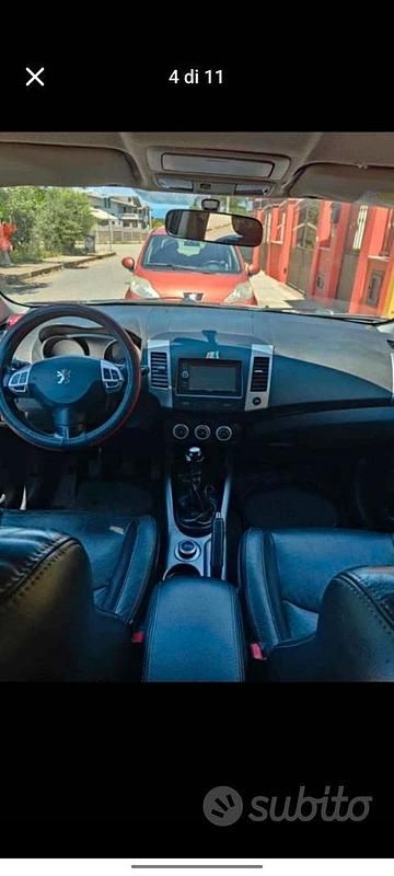 Usata Peugeot 4007 156 CV (114 kW) 2007 Nero SUV