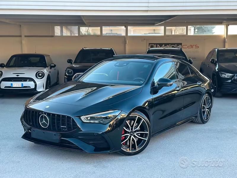 Usata Mercedes CLA35 AMG AMG 306 CV (225 kW) 2023 Nero Coupé