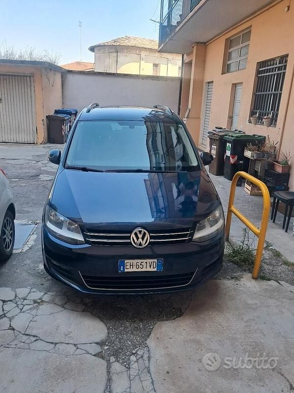 Blu Usata 2011 VW Sharan Monovolume | 6500 € (Buon prezzo) - Immagine 1/4