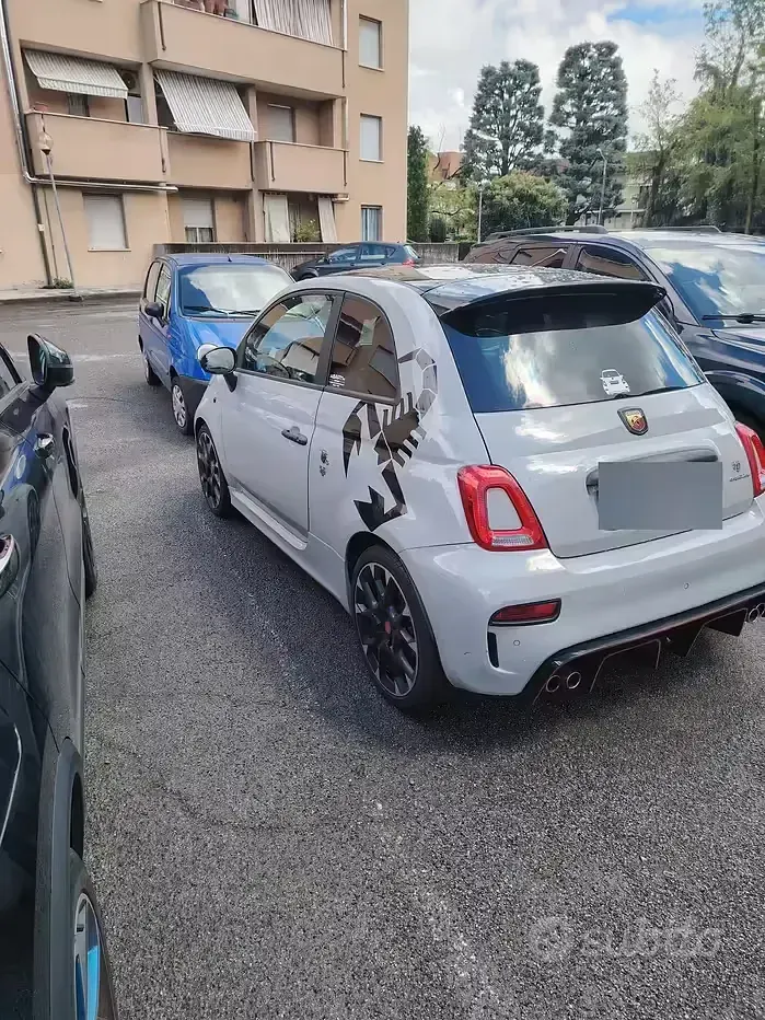 Usata Abarth 595 Competizione 180 CV (132 kW) 2018 Grigio Berlina