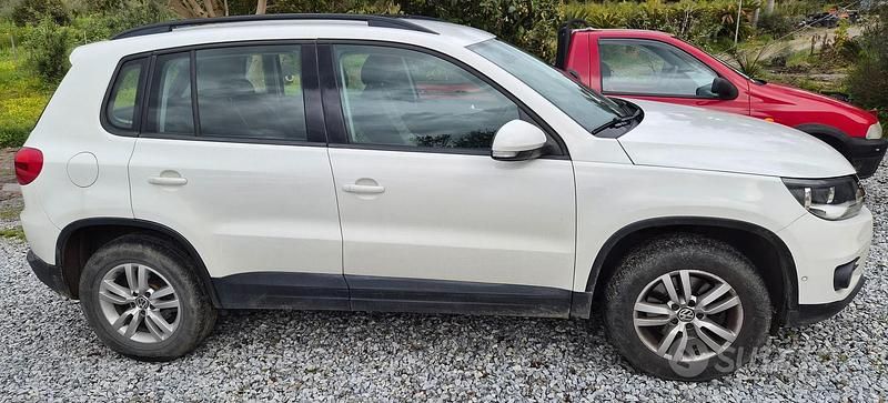 Usata VW Tiguan 110 CV (80 kW) 2013 Bianco SUV