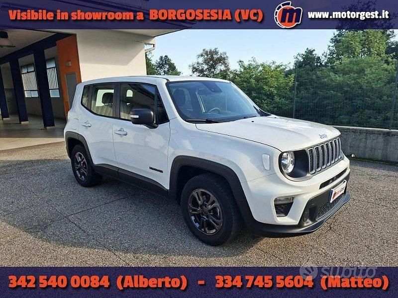 Usata Jeep Renegade Longitude 131 CV (96 kW) 2023 Bianco SUV