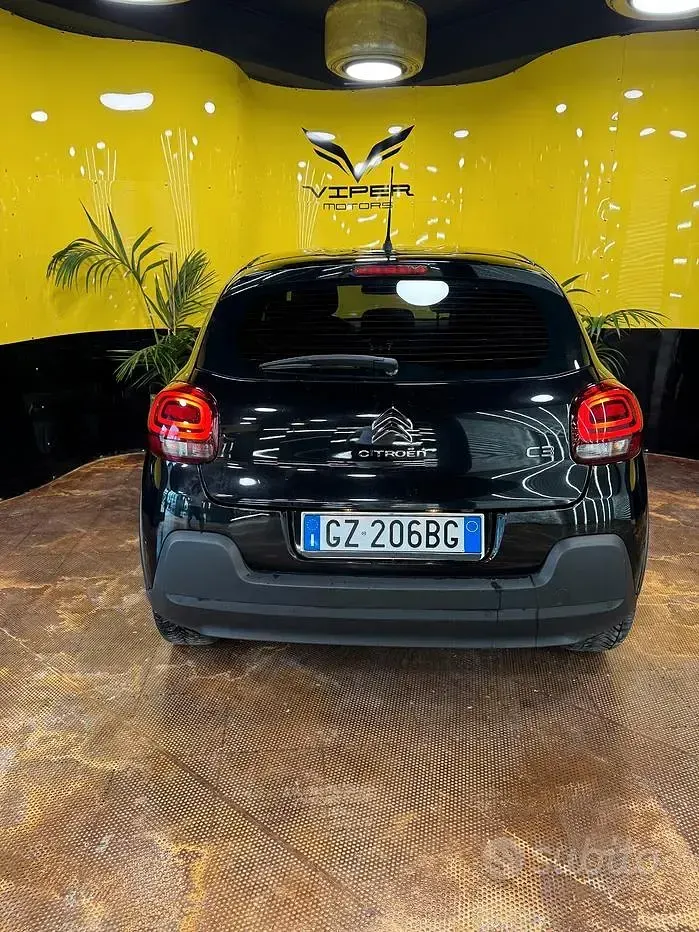 Usata Citroën C3 PureTech 110 CV (80 kW) 2018 Nero Utilitaria