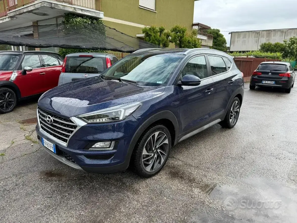 Usata Hyundai Tucson 136 CV (100 kW) 2019 Blu SUV