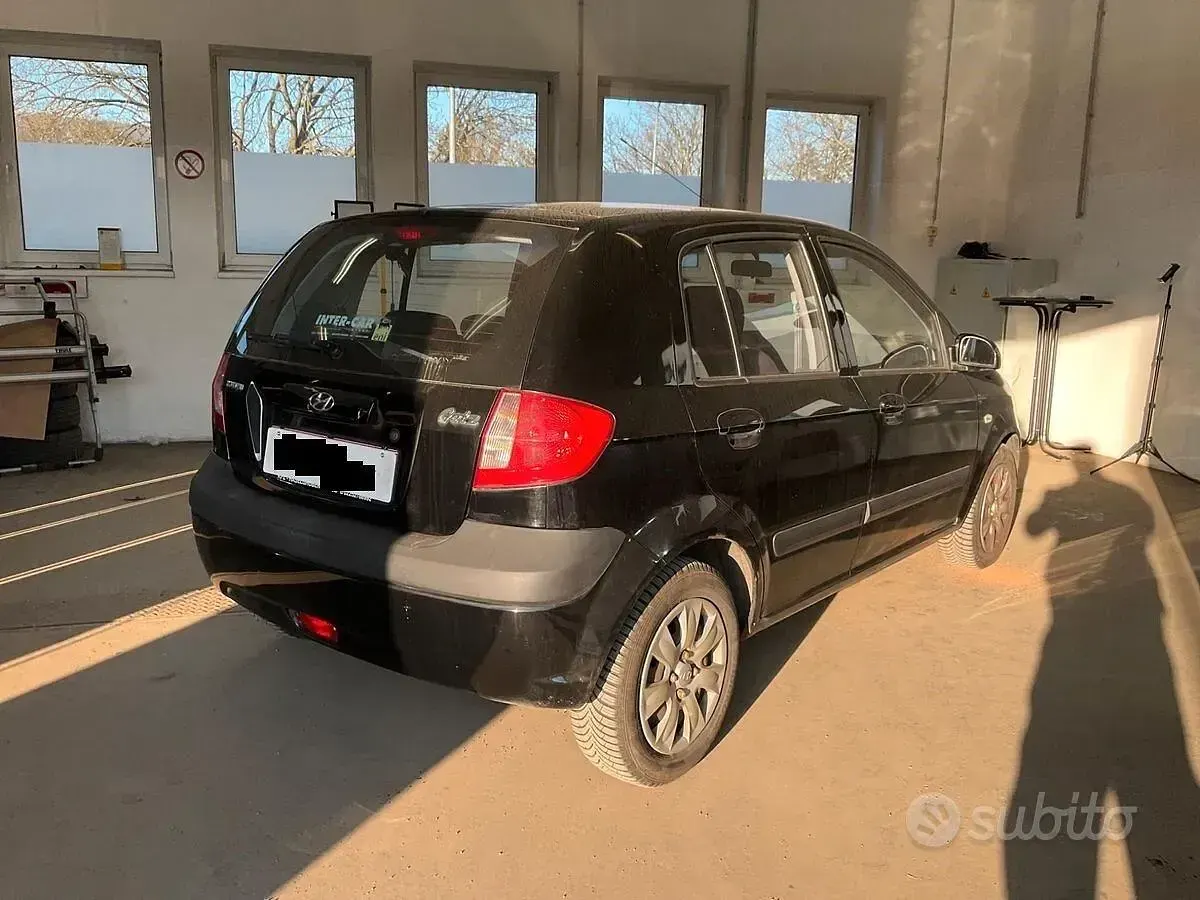 Usata Hyundai Getz 66 CV (48 kW) 2009 Nero Utilitaria