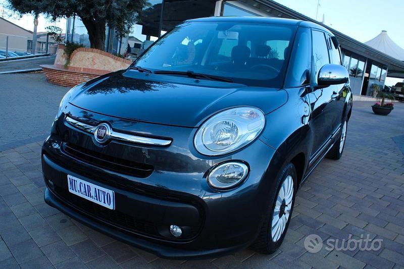 Usata Fiat 500L Lounge 95 CV (69 kW) 2017 Grigio Monovolume