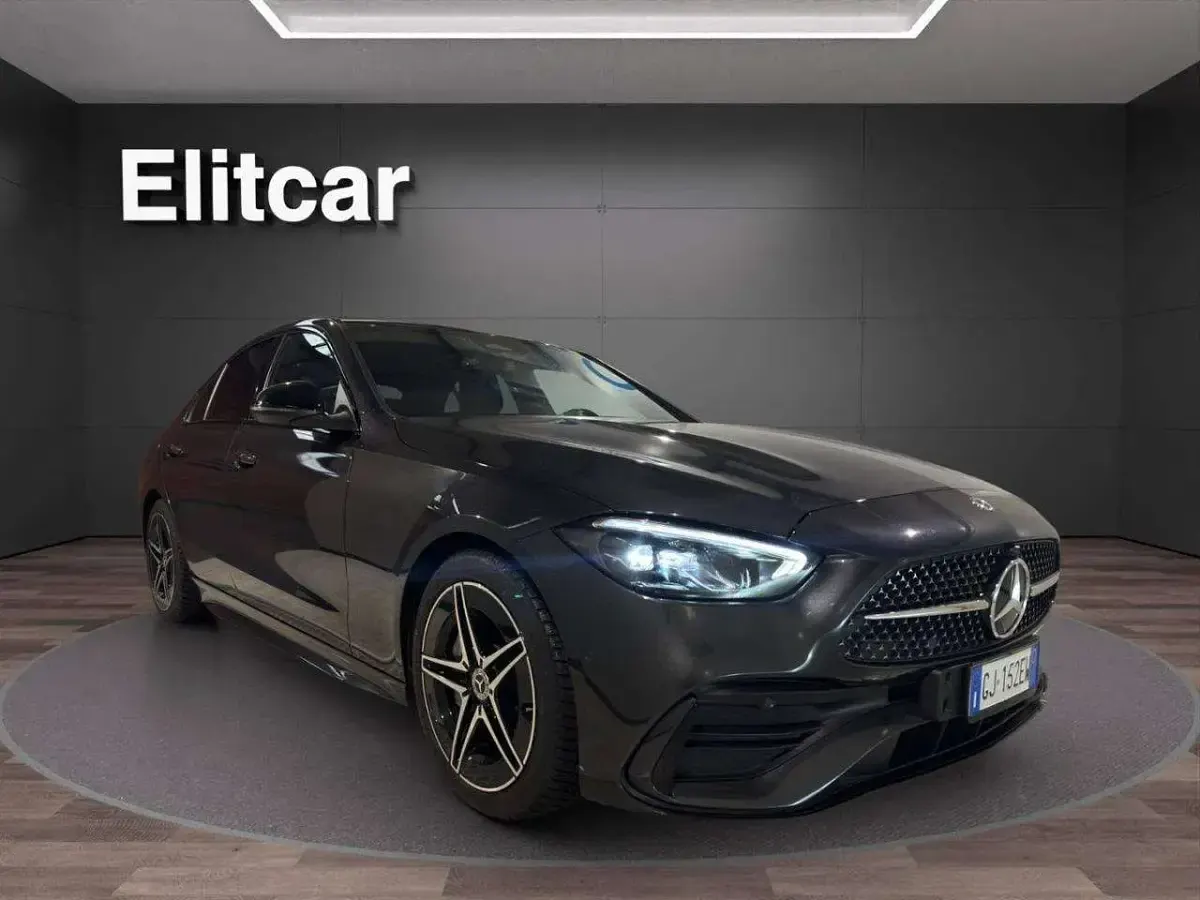 Usata Mercedes C220 Premium Plus 200 CV (147 kW) 2021 Grigio grafite Berlina